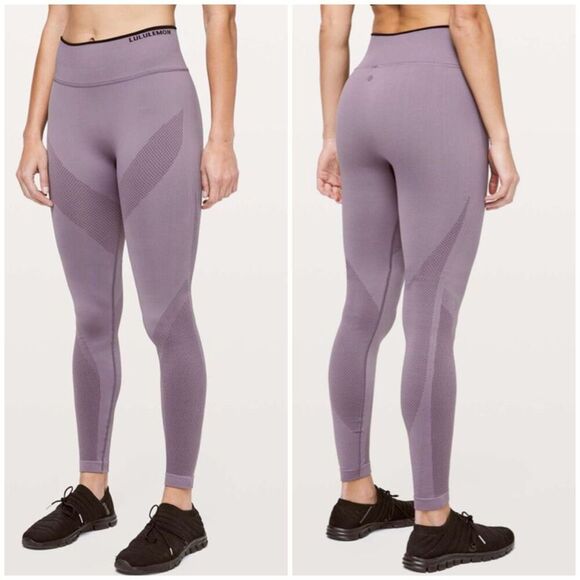 Lululemon Iconic Sweat Tight in Graphite Purple size 2 - Picture 1 of 9